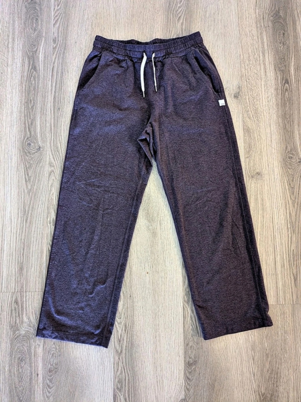 Vuori Halo Straight Leg Capri Smoked Plum Size Small